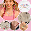 90Pcs 9 Colors Zinc Alloy Beads FIND-PH0026-75-5