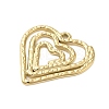 304 Stainless Steel Pendants STAS-U023-01G-2
