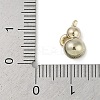 Golden Alloy Pendants PALLOY-U003-09G-08-3