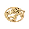 304 Stainless Steel Giraffe Pendants LS-STAS-S186-07A-G-2
