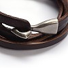 Cowhide Leather Wrap Bracelets X-BJEW-F173-05B-2