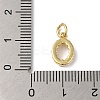 Rack Plating Brass with ABS Plastic Imitation Pearl Charms KK-B092-30O-G-3