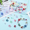 120Pcs 12 Style Transparent Glass Beads Sets GLAA-FS0001-69-8