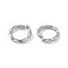 Tarnish Resistant 304 Stainless Steel Open Jump Rings STAS-F191-12P-B-3