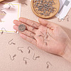1000Pcs 304 Stainless Steel Earring Hooks STAS-TA0002-16-4