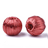 Handmade Raffia Woven Beads WOVE-Q077-20C-02-2