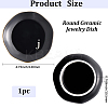 Round Ceramic Jewelry Dish AJEW-WH20067-015A-2