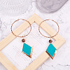 Stainless Steel Hoop Earrings STAS-TA0001-17-8