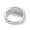 Non-Tarnish 304 Stainless Steel Finger Rings X-RJEW-F115-04C-P-3
