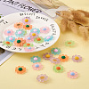 Resin Frosted Cabochons RESI-TA0001-26-5
