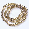 Electroplate Glass Beads Strands EGLA-A034-T4mm-A12-2