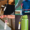 PU Leather & Cotton Name Marker Keychain AJEW-WH0514-043-6