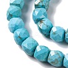 Natural Howlite Beads Strands G-G001-B03-05-4