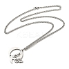 201 Stainless Steel Necklaces NJEW-Q336-01Q-P-2