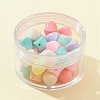 42Pcs Opaque Acrylic Beads SACR-FS0001-15-2