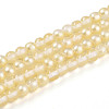 Baking Paint Transparent Glass Beads X1-DGLA-N011-4mm-02-1