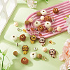 Silicone Beads Round Rubber Bead 15MM Loose Spacer Beads for DIY Supplies Jewelry Keychain Making FIND-TA0008-90A-7