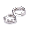 Brass Hoop Earrings LS-EJEW-K083-33P-2
