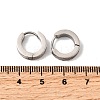 304 Stainless Steel Hoop Earrings EJEW-L302-03B-P-6