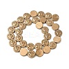 Electroplated Synthetic Non-magnetic Hematite Beads Strands G-A263-G01-01-3