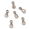 Non-Tarnish 201 Stainless Steel Tail Chain Drop Charms STAS-D061-04D-P-2