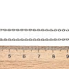 Tarnish Resistant Women Stainless Steel Cross Round Link Necklace Making X-NJEW-507L-7-3