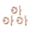 Ion Plating(IP) 304 Stainless Steel Toggle Clasps STAS-L247-003RG-1