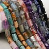 Natural Mixed Gemstone Beads Strands G-F836-B02-01-1