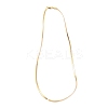 Brass Herringbone Chain Necklaces NJEW-B079-05A-2