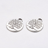 Tibetan Style Tree of Life Alloy Pendants LS-TIBEP-19040-AS-NR-2
