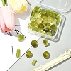35Pcs 7 Styles Transparent Resin Beads RESI-FS0001-75-8