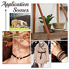 Soft Flat Imitation Leather Cord LC-WH0006-02C-01-5