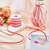 15.3~16M Polypropylene Fiber Wavy Fringe Trim Ribbon OCOR-GF0002-96A-4