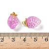 Transparent Glass Pendants GLAA-P072-03G-05-3