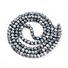 Baking Paint Glass Beads Strands DGLA-N003-6mm-A06-2