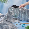 Polyester & Aluminum Foil Fringe Trimmings DIY-WH0588-03B-3