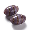 Handmade Gold Sand Lampwork Beads LAMP-F020-35E-5