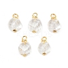 Natural Quartz Crystal Pendants KK-B157-41A-01-1