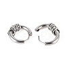 Tarnish Resistant 304 Stainless Steel Huggie Hoop Earrings EJEW-JE04192-02-2