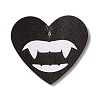 Halloween Imitation Leather Pendants FIND-K017-02B-01-1