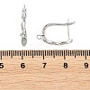 SHEGRACE Brass Hoop Earring Findings XGRQ79687-949P-3