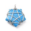 Natural & Synthetic Gemstone Pendants G-D458-07P-RS-3