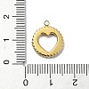 Ion Plating(IP) 304 Stainless Steel Pendants STAS-B058-13G-03-3