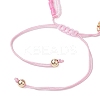 Adjustable Glass Seed Beaded Multi-strand Bracelets BJEW-MZ00137-4