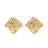 304 Stainless Steel Studs Earrings EJEW-K278-12C-G-1