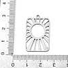 201 Stainless Steel Pendants STAS-I362-01P-04-3
