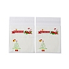 Christmas Theme Plastic Bakeware Bag OPP-Q004-05C-1