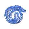 Electroplate Glass Beads Strands EGLA-D031-01-06-2