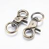 Tibetan Style Alloy Swivel Lobster Claw Clasps LS-PALLOY-L206-02AB-2