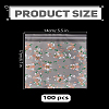 1Set 100Pcs Paper Cookie & Snack Storage Bags BAKE-LP0001-02-2